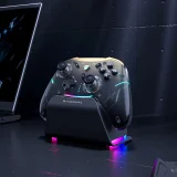 G5Pro Premium Edition vezeték nélküli játékvezérlő töltőállomással – fekete és arany 7