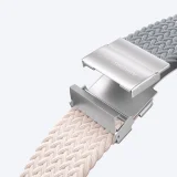 2 darabos Apple Watch 42 mm-es Blend Band karkötő szett – rózsaszín-szürke / rózsaszín 5