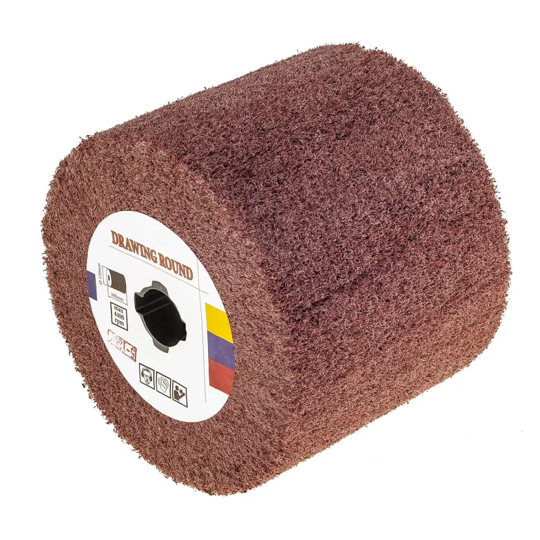 Nem szőtt csiszolóhenger szaténfinomítóhoz, 120x100 mm, P180 szemcseméret