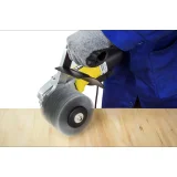 Csiszolóhenger, nylon hengeres kefe szatén felületkezeléshez, 120x100 mm 2