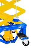 Kerekes, mobil motorkerékpár-emelő platform, 135 kg, MSW MHB-135-PRO 3