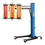 3300W IR-DRYER3000.1 infravörös hőlámpa festék szárításához állvánnyal 6