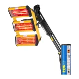 3300W IR-DRYER3000.1 infravörös hőlámpa festék szárításához állvánnyal 2