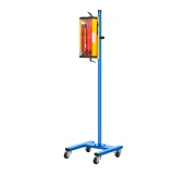 Lampa cu infraroșu IR-DRYER1000 de 1100 W pentru uscarea vopselei, pe trepied 5