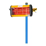 Lampa cu infraroșu IR-DRYER1000 de 1100 W pentru uscarea vopselei, pe trepied 3