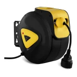 Automatikus, falra szerelhető kábeldob hosszabbító kábellel, AC230V / 10A / 50Hz, 11,5 m hosszú 2