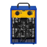 Téglalap alakú, 230 V-os, 3300 W-os építési fúvóka-fűtőberendezés vakolt falak szárításához 3