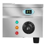 Bemar vízmelegítő csapokkal és üvegfedéllel 2200 W 30 l + 5 db GN1/2 edény 4
