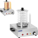 Fűtőberendezés akár 30 hot doghoz és 2 zsemléhez, Royal Catering RCHW-350-2