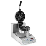 Rotacijski aparat za vafle za okrugle vafle veličine četvrt dolara, promjer 18 cm, 1300 W, RCWM-1300-RE 2
