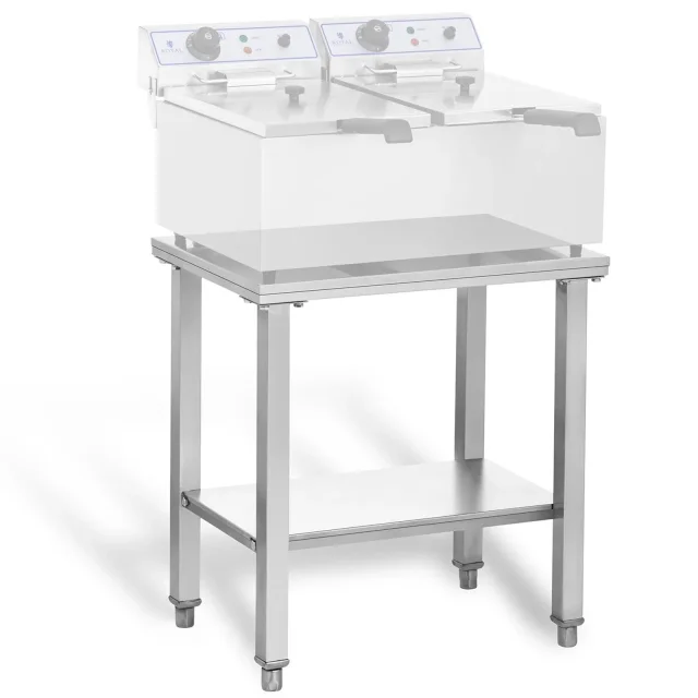 Univerzális állvány fritőzökhöz, 62 x 42 cm, max. 150 kg, Royal Catering RCSF-15D