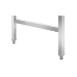 Összecsukható rozsdamentes acél munkaasztal 120 x 60 cm, teherbírás 120 kg, Royal Catering RCAT-120K 4