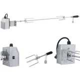 Elektromos forgóspit grillhez, 2 fordulat/perc, 105 cm