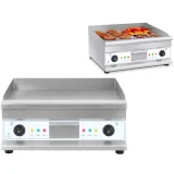 Elektromos grilllap, sima, 300 °C, 60 cm, 2 x 3200 W