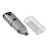 Hő- és páratartalom-mérő, hőmérséklet- és páratartalom-naplózó, mérési tartomány 0–100% relatív páratartalom, -35–80 °C, USB 2