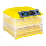 Keltető/kikelőgép akár 96 tojáshoz + 120 W-os ovoszkóp 2