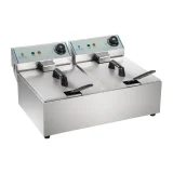 2x5 l-es dupla elektromos fritőz