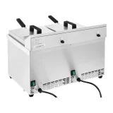 Royal Catering 7000 W-os, 230 V-os dupla indukciós sütő 2x 10 l 7