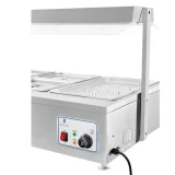 Royal Catering 6 x GN 150 mm-es, 55 literes, csapokkal ellátott, szabadon álló vízfürdő 5