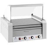 Fedeles hengergrill és melegítő fiók 20 hot doghoz, 2600 W, 230 V, Royal Catering 4