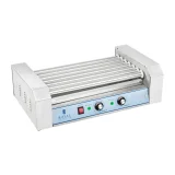 Fedeles hengeres grill, hot dog melegítő, 7 henger 3