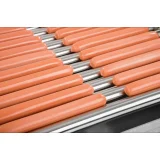 Fedeles hengeres grill, hot dog melegítő, 11 henger 2
