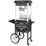 Professzionális, nagy teljesítményű, kerekes mobil popcornkészítő, 230 V, 1,6 kW, fekete 2