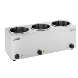 Elektromos levesmelegítő 450 W, 230 V, 3 x 3,8 l 3