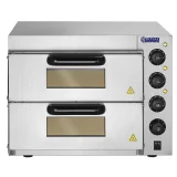 Profesionalna dvostruka pizza pećnica 2 x 40 cm 3000 W 230 V Royal Catering 4