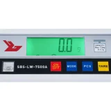 SBS-LW-7500A precíziós mérleg LCD-kijelzővel, pontosság 0,1 g – 7500 g 4