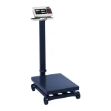 SBS-PF-600/100 LCD raktári emelvényes mérleg görgőkkel, 600 kg-ig 2