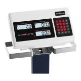 SBS-PF-600/100 LCD raktári emelvényes mérleg görgőkkel, 600 kg-ig 3