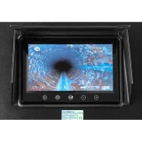 Endoszkópos vizsgálati kamera, 9'' TFT LCD, csőátmérő 70–300 mm, hossz 60 m 3