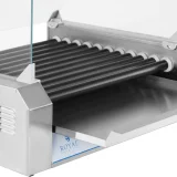 Üvegfedeles hengeres grill 11T teflon hengerekkel ellátott hengeres grill 4