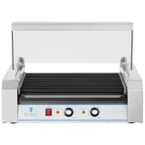 Üvegfedeles hengeres grill 11T teflon hengerekkel ellátott hengeres grill 5