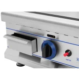 Kétégős, sima felületű gázgrill LPG / propán-butánhoz 2 x 3000 W 30 mbar 5
