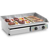 Grătar electric cu margine înaltă, lățime 75 cm 2
