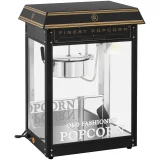 Aparat automat de popcorn TEFLON 1600 W 5-6 kg/h Retro - Negru și auriu 10