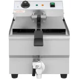 Állítható elektromos sütő leeresztőcsappal, 230 V, 3200 W, 13 l 3