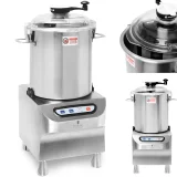 Hús- és zöldségvágó hús és zöldségek aprításához, darálásához és szeleteléséhez, 18 l, 1500/2200 fordulat/perc, 1500 W