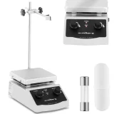 Laboratóriumi mágneses keverő állvánnyal és tartóval 380C 2000 fordulat/perc 120 x 120 mm