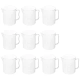 500 ml-es, skálázott műanyag laboratóriumi mérőpohár - 10 db. 4