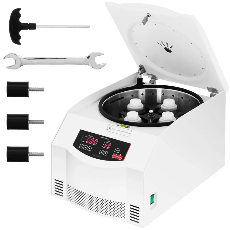 Professzionális laboratóriumi centrifuga plazma számára, 4000 fordulat/perc, 4 db 250 ml-es csőhöz