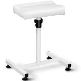 Szépségápolási lábtartó pedikűrhöz, magassága 75 cm-ig állítható, teherbírása 80 kg - fehér 2