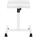 Szépségápolási lábtartó pedikűrhöz, magassága 75 cm-ig állítható, teherbírása 80 kg - fehér 4