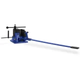 Mașină manuală de îndoit tablă cu raportor, lățime 100 mm, OȚEL 2