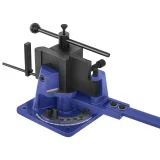 Mașină manuală de îndoit tablă cu raportor, lățime 100 mm, OȚEL 3