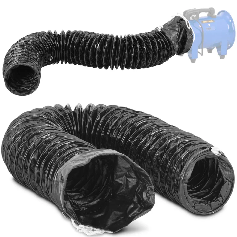 Kipufogócső ipari ventilátorhoz, 200 mm átmérőjű, 5 m hosszú