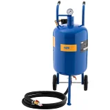 Mobil szifonos homokfúvó, nyomásszabályozással 60–125 psi, 40 l 5