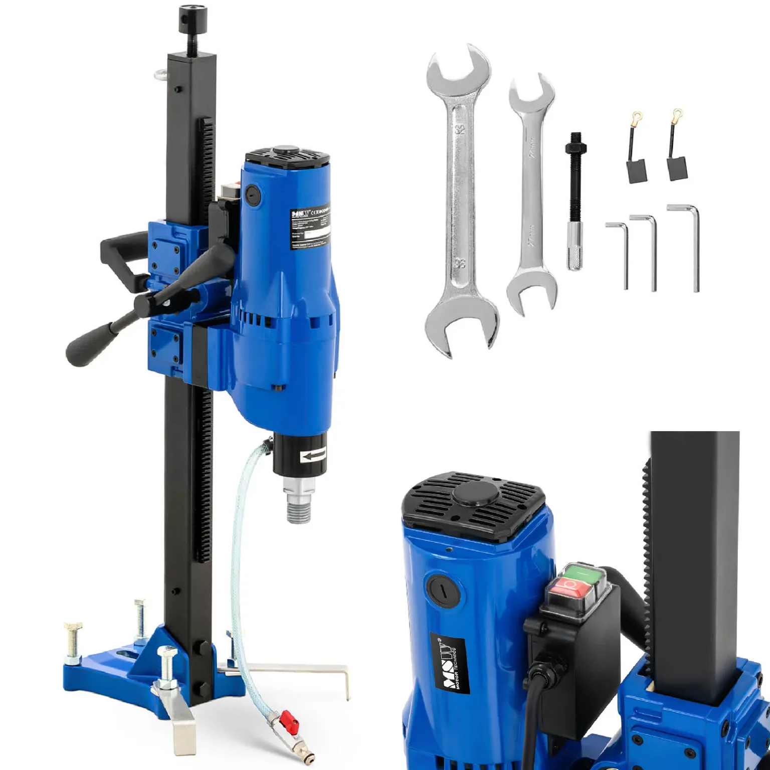 Burghiu vertical pentru beton și piatră, 2800 W, diametru 300 mm Burghiu vertical pentru beton și piatră, 2800 W, diametru 300 mm